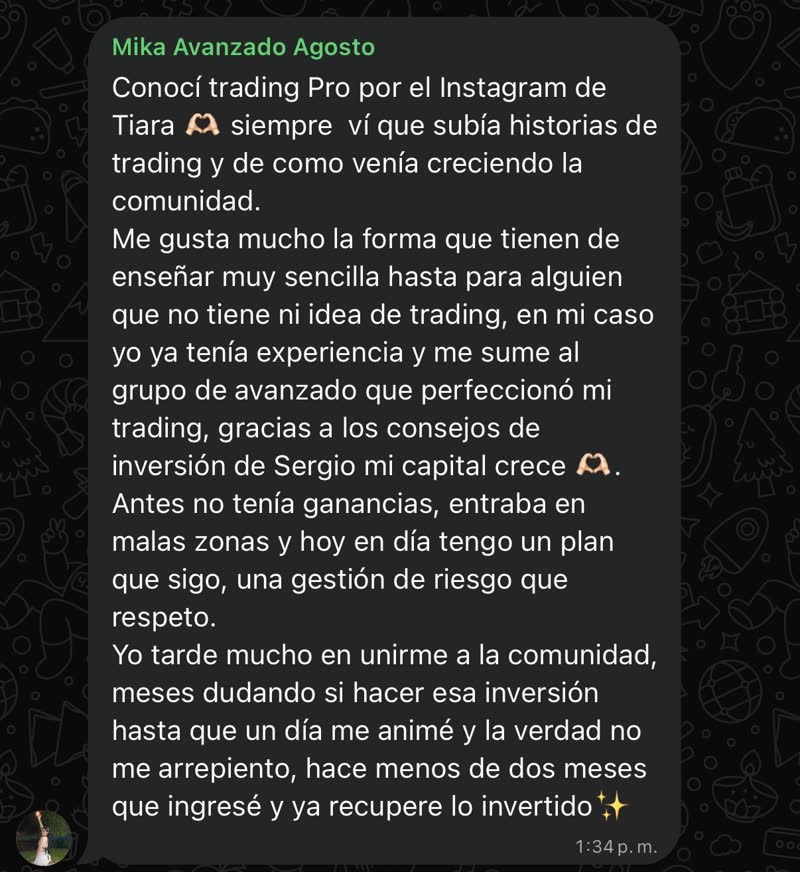Testimonio de Mika